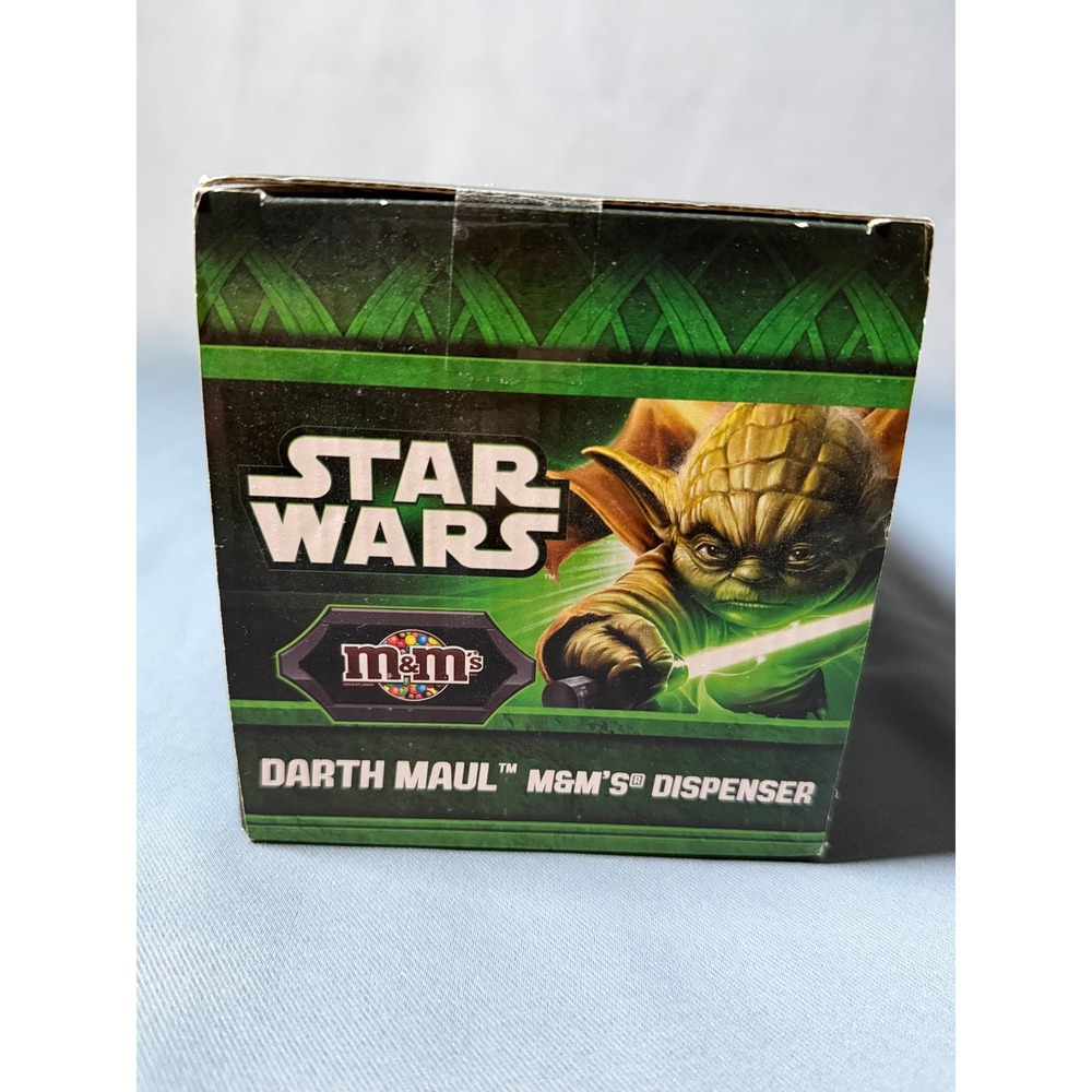 Star Wars Darth Maul M&M's Candy Dispenser 2013 Red Sith Collectible New - Picture 6 of 7